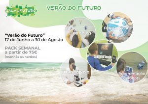 Férias Escolares são aqui na Sala do Futuro!