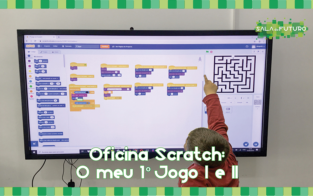 You are currently viewing Oficina Scratch – O meu 1º jogo